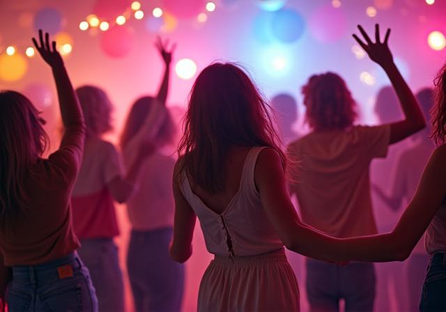 Fiesta de cumpleaños para adolescentes con programas de baile